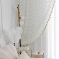 Semi-transparent Sunscreen Jacquard Curtain Sheer